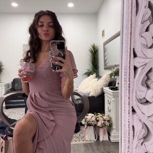 David’s Bridal bridesmaid dress
